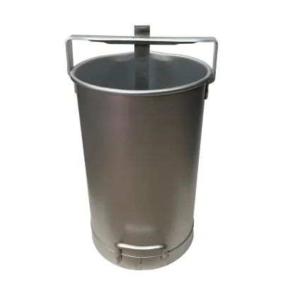 20 Liter Milk Measuring Bucket Aluminum (Scale)