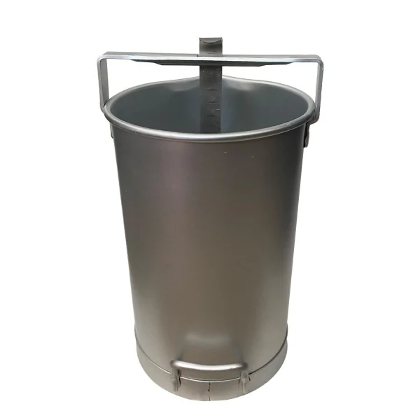 20 Liter Milk Measuring Bucket Aluminum (Scale)