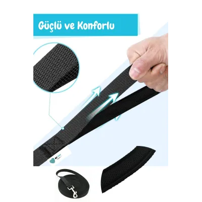 Təhlükəsiz və Rahat 5 Metrlik Pişik və İt Qayışı – 