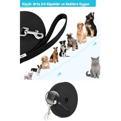 Təhlükəsiz və Rahat 5 Metrlik Pişik və İt Qayışı – 