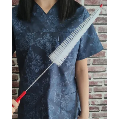 Short Milking Teat Cup Brush