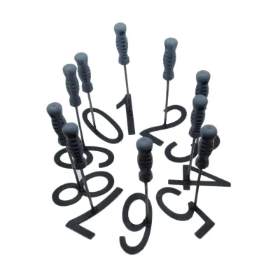 PVC Dəstəkli Qoyun Nömrələmə Möhürü Dəsti 12 sm – Farmena