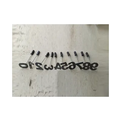 PVC Dəstəkli Qoyun Nömrələmə Möhürü Dəsti 12 sm – Farmena