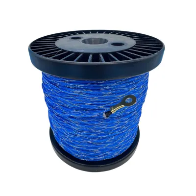 Elektirikli çit teli 500 Mt çelik telli çiftlik arazi çevreleme ipi rulosu