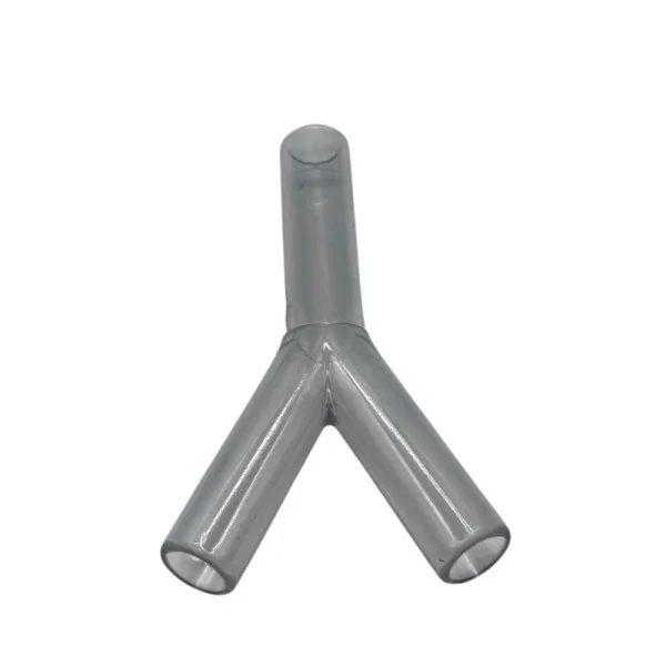 Transparent Y-Tube Milk Fork