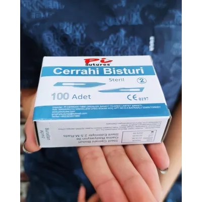 21 ölçülü Neştər bıçağı, 100 ədədlik paket