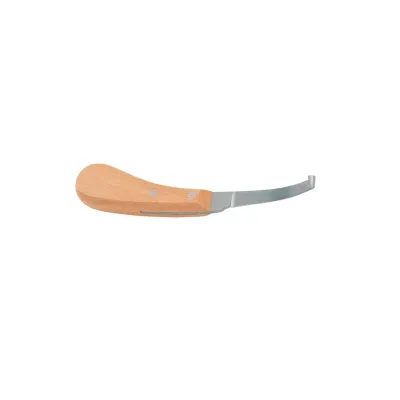 Professional rinet optimized for right-hand use by farriers, facilitating nail cleaning.