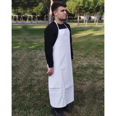 White Milking Apron