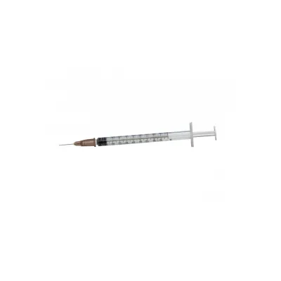 Dəqiq dozaj üçün 1 ml insulin iynəsi, nazik insulin iynəsi.