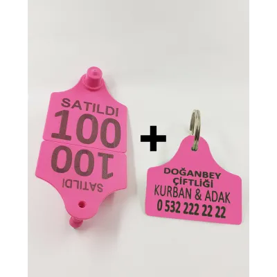 Farmena Büyükbaş Kurban Küpesi Ve Anahtarlık | Modernciftlik