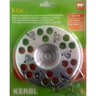 Alman istehsalı olan dırnaq qayçı diski, 6 diş. – Kerbl