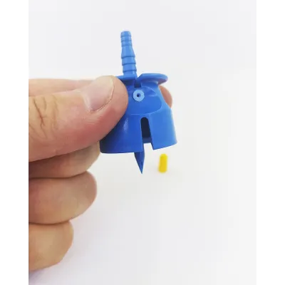Automatic Syringe Bottle Attachment Adapter