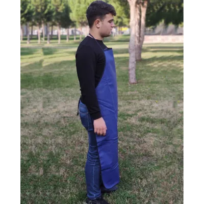  Çiftçi Tipi Sağım Önlüğü Lacivert