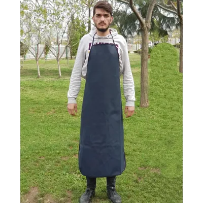 Thick Fabric Milking Apron, Navy Blue