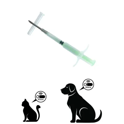 Sterile, ready-to-use microchip implantation designed for safe and permanent identification of pets.