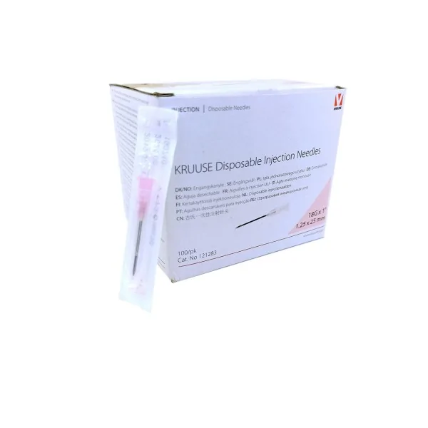 1.25x25 mm Steril Şpris İynəsi