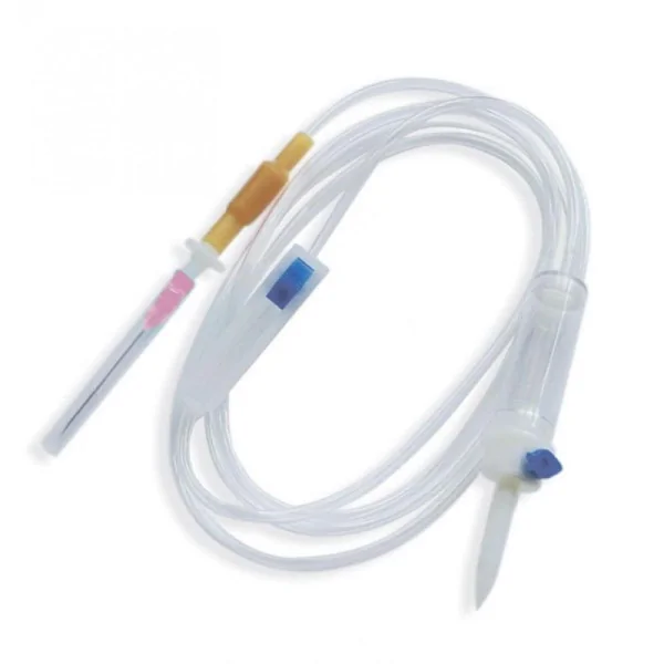 Çəhrayı iynəli serum dəsti – 25 ədəd