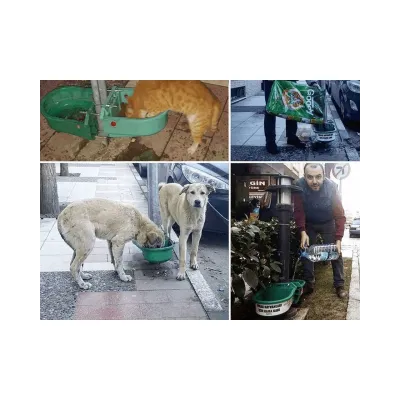 Paslanmaz Sabitlenebilir Su Kabı