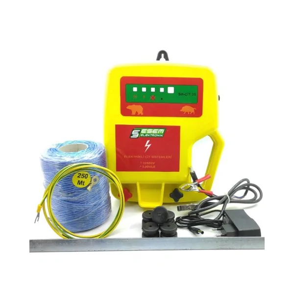 35 ile 40 Dönüm Arası Yaban Pro 2500 Elektirikli Çit Sistemi