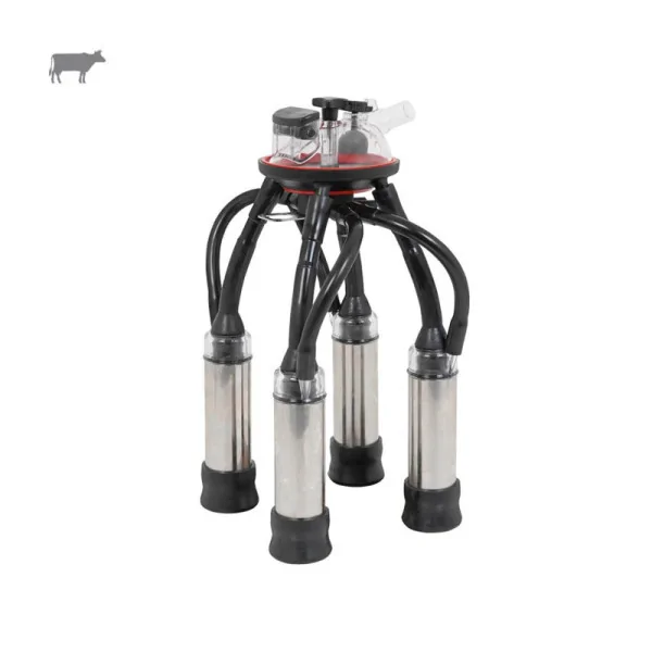 240 cc Clear Milking Cup with Claw for Cows