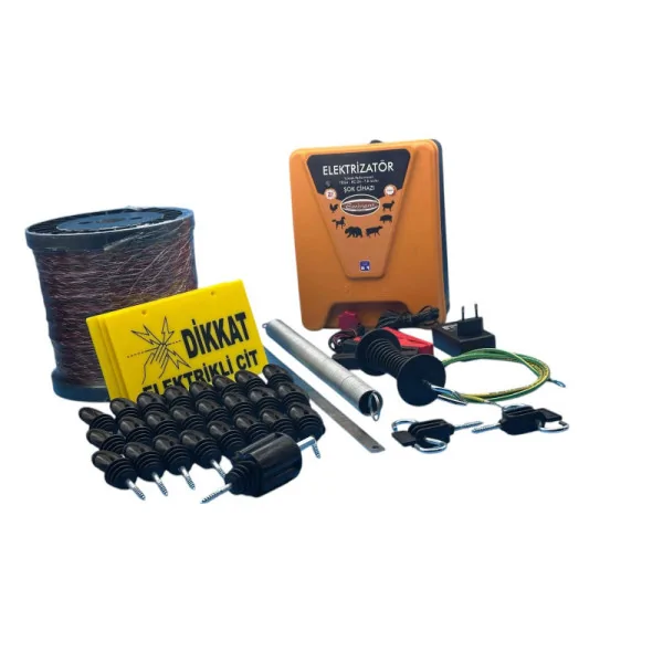Yaban Pro 250 Electric Fence System (For plots between 0 and 499 square meters)