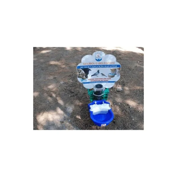 Sokak Hayvanları Su ve Mama Kabı Tekli tip