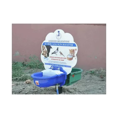 Sokak Hayvanları Su ve Mama Kabı Tekli tip Sokak Hayvanları Projemiz Farmena satın al