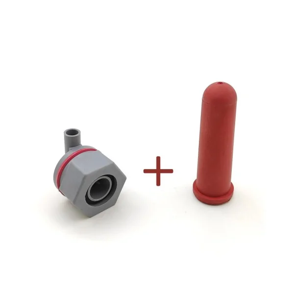 Calf Nursing Bucket Adapter and Teat