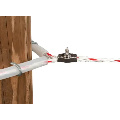 65 mm fence wire clamp, 5-pack, electric fence terminal block.