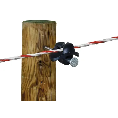 Self-nailing insulator, 100-piece electric fence wire fixing bracket box.