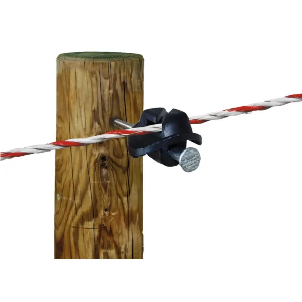 Self-nailing insulators, pack of 100.