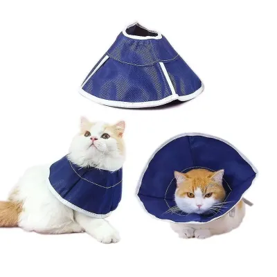 Soft textured Buster cat collar, 10-pack, medical cat collar set.