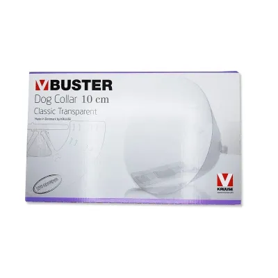 Clinical supplies Buster Elizabeth dog collar transparent 10 cm 10-pack neck collar set