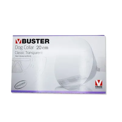 Buster Elizabeth Köpek Yakaligi 20 cm (10’lu Paket) – Seffaf ve Esnek