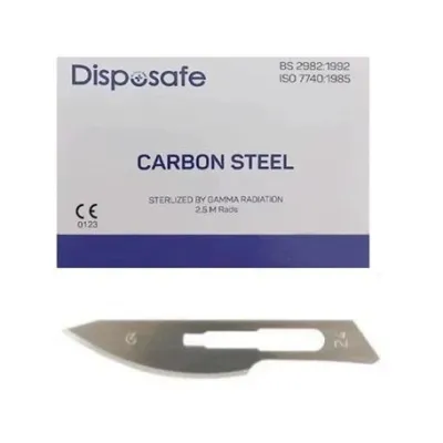 Disposafe bistüri ucu No 24 100 adet steril neşter bıçağı kutusu