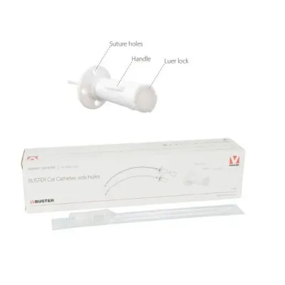 Buster Steril Kedi Idrar Sondasi 1.3x130 mm Mandrenli (12’li Paket)