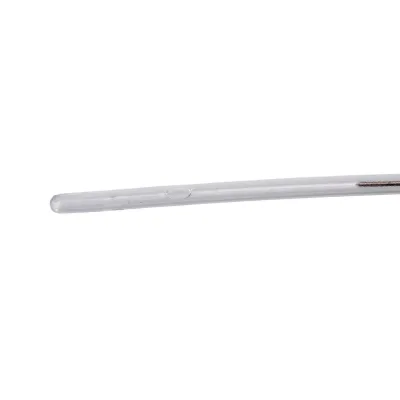 Buster sterile cat urinary catheter, 1.3x130 mm, with chuck, 12-pack, for cat clinics.