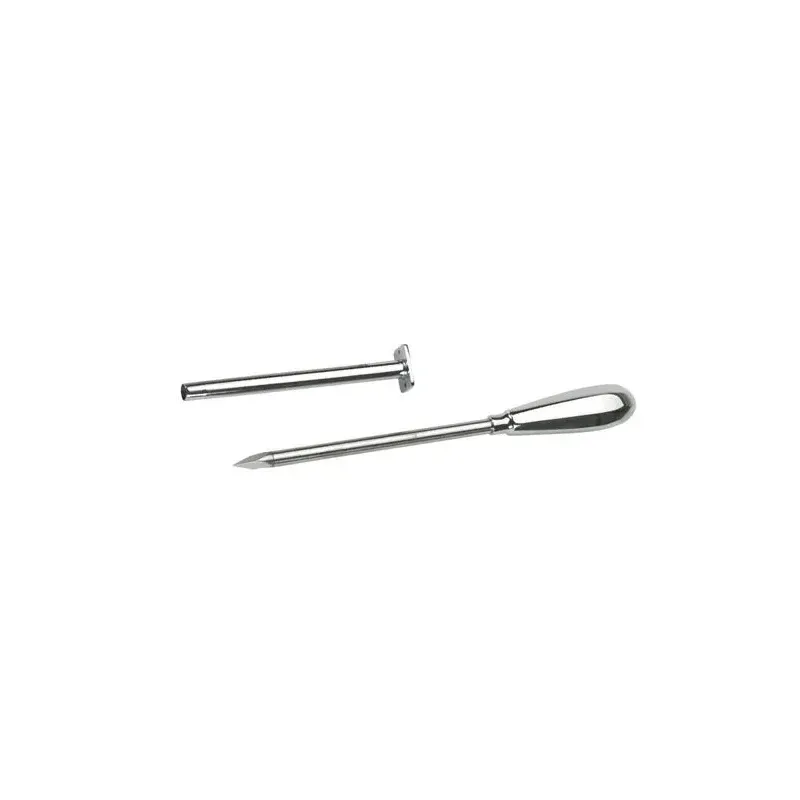 Trokar 9 sm xrom örtüklü metal tutacaq
