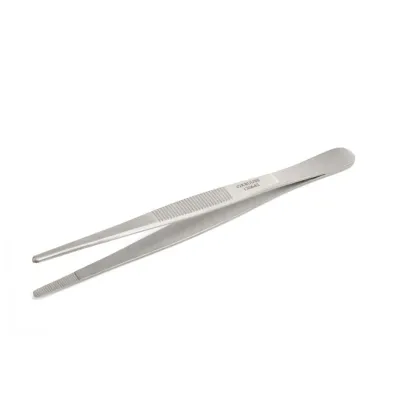  Paslanmaz çelik standart pansuman penseti 14.5 cm 5.7 dişsiz klinik el aleti