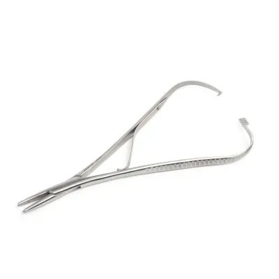 Paslanmayan polad Portegü Mathieu 20 cm 7.9 inch palm-size medium-size surgical instrument.