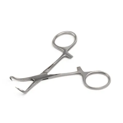  Paslanmaz çelik serviyet pensi Backhaus model 9 cm 3.5 klinik operasyon el aleti
