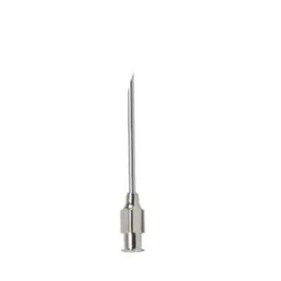  Paslanmaz metal çelik enjektör iğnesi 14Gx1¼ 2 mm çap 3 cm uzunluk sığır iğnesi