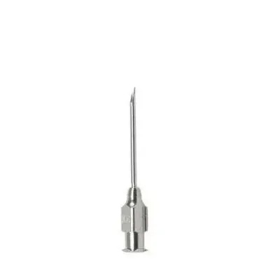  Metal hub çelik enjektör iğnesi 16Gx1 1.6 mm çap 2.5 cm uzunluk hayvancılık aşı ucu