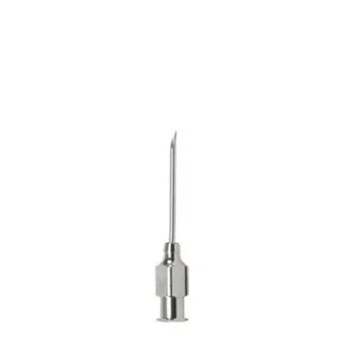  Metal hub çelik enjektör iğnesi 17Gx3/4 1.4 mm çap 2 cm uzunluk hayvancılık aşı ucu