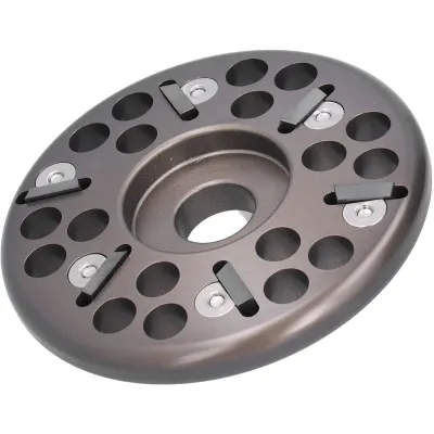 Veterinary orthopedic alloy 6-blade hoof trimming disc, cattle hoof trimming blade.