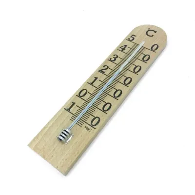 TFA Tahta Duvar Termometresi 25 cm | Civa Içermeyen Sik Termometre