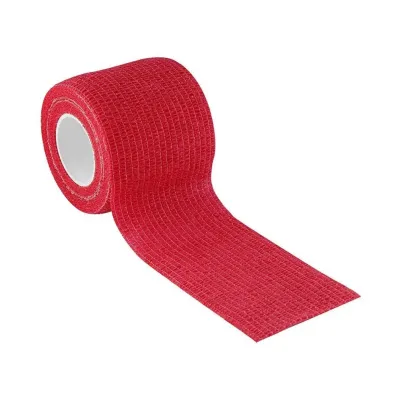 Fioniavet Cohesive Elastik Bandaj Kirmizi 5x4,5 m – Acili, Kendinden Yapiskanli