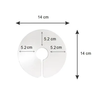 KRUUSE Buster Kuş Yakalığı. 140 mm. Medium | Modernciftlik