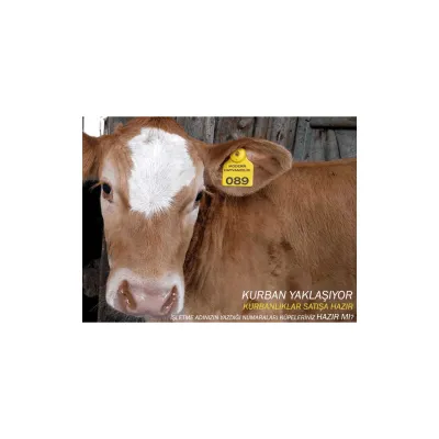 Metal uclu mal-qara qulaq etiketi – Farmena