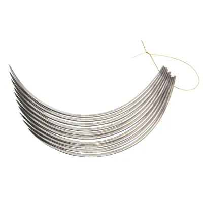 KRUUSE Sütür İğnesi. Regular Eye. 3/8. Keskin. 89 mm. 10/pk | Modernciftlik